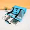 Storage Bags Unibody Zipper Fabric Mesh Camping Refrigerator Compartment Tote Bag Cooler Supplies Thermal Box Beach Lunch Food Door Portable