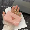 Fashion Brand Coin Purse Card Holder Card Case with Metal Hook Fashion Big Brand Non-Mainstream Style High-Grade