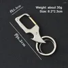 Keychains Fashion Neychain Multifunktionella mäns smycken Bottle Opener Creative Alloy Key Ring Banket Gift grossistbilhänge