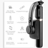 Stabilisatoren Fangtuosi Handheld Gimbal Stabilizer met Bluetooth -sluiterstatief voor smartphone Actie Camera Video Record VLog Live 230419