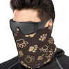 Foulards imprimés Bandana cou guêtre coupe-vent masque facial écharpe couverture femmes hommes chapeaux