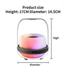 Combination Speakers 4th Generation L20 Wireless Bluetooth Speaker Crystal Glass Full Screen Colorful Light Desktop Home Subwoofer TWS