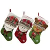 Julekorationer Nyårsgåvor Bag Julstrumpa Dekorationer för hem Navidad Socks Natal Tree Decoration Noel DIY levererar DHMHX