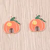 Charms 10/20pcs Legering Drupolie Pompoen Huis Charme Hangers KC Gold Color Tone Sieraden Diy Bracelet Earring Keychain Halloween