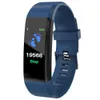 115Plus M5 Bracelet intelligent sport podomètre montre Fitness course à pied Tracker fréquence cardiaque podomètre bande intelligente