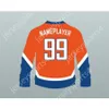 Anpassad Orange 99 Nederländerna Holland National Team Hockey Jersey New Top Stitched S-M-L-XL-XXL-3XL-4XL-5XL-6XL