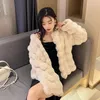 Kobiety Fur Faux White For for Women 2023 Autumn and Winter Style Krótka imitacja Pluszowa Top Top Trend 231120