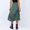 Skirt Summer Wrapped Beach Holiday Clothes High Waist Floral Print Split Casual Midi Skirt Female Sexy Clothing 230420