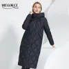 Parkas femme MIEGOFCE hiver dames veste allongé style femmes rembourré Parka épaissi chaud coton femmes manteau D21845 231118