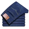 Men's Jeans Autumn Korea Men Pants Black Blue Casual Skinny Denim Women Y2K Clothing Trousers Wholesale