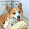 Dog Toys Tuggar Molars Bite Resistant Sound Making Pet Supplies A Relief Device Corgi Teddy Chai Dog Small Toy Ball 231118