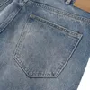 Herrenjeans 2023 Marke Classic N833 033S 08WT Zerrissene Löcher Baumwoll-Denimhose Komfort Lässige Größe Cargo 28-34 #614