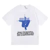 Projektantka moda odzież koszulki hip-hop tshirts Summer New Rhude High Street Gorentsize luźne mężczyźni kobiety Para T-shirt t-shirt topss sportowy rocka