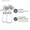 Bröstpumpar Enkel/dubbel elektrisk bröstpump med mjölkflaska Spädbarn USB BPA Gratis kraftfulla bröstpumpar Babybröstning T0451 Q231120