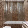 Bath Accessory Set Simple Safe Convenient Excellent Useful Practical Delicate Mosaic Shower Curtain Home 3D For Decor Bathroom