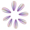 False Nails Mixed Color Press-on Trendy Durable Ballet For Finger Nail DIY At Home