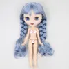 Lalki lodowe DBS Blyth Doll 19 stawy korpus 30cm matowa błyszcząca twarz z rękami DIY zabawka dla dziewcząt 231118