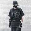 Мужские жилеты 2023 Techwear Tactical Cargo Vest Multi Pocketing Army Army Army Multifunction Водонепроницаемый жилет для мужчин 230420