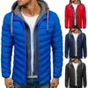 Mäns ner Zogaa Brand Man Winter Jacket Parka Mens Jackets and Coats Casual Thick Men Hooded Streetwear Coat Clothes 2023