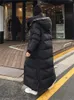 Women's Down Parkas Down Parka Super Long Jacket女性膝の冬のジャケットの女性冬231118