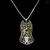 Pendant Necklaces Cane Corso (cropped Ears) Necklace Dog Jewelry Women Friend Choker