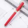 16pcs High-end Metal Ballpoint Pen 0.5 Mm Black White Red Gold Clip Office Business Writing Ball Gift Stationery