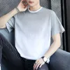 T-shirt da uomo Fashion O-Ne All-match Gradient T-Shirt Men's Cloing 2023 Summer New Loose Casual Pullover T-shirt coreana a maniche corte