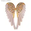 Броши-булавки CIN XIANG Rhinestone Wing Броши для женщин Rhinestone Beautiful Angel Jewelry 4 цвета в наличии Свадебная булавка на день рождения GiftL231120