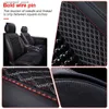 Car Seat Covers Universal Car Seat Covers Breathable Summer Cooling Beads Leather Bamboo Comfortable Auto Front Seat Cushion Protector Q231120