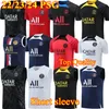 2023 PSGs MBAPPE Tracksuits Short sleeve soccer jerseys 23/24 Paris chandal futbol Classic style Training Suit Sportswear SERGIO RAMOS VERRATTI ICARDI Top quality