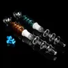 hookahs Glass Shisha with Vibrant Colors Built-in Helix Pipe Ensures Pure Flavor