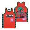 Moive Basketball 23 Marty Mar Jersey Martin Payne Lawrence Série télévisée authentique des années 90 1992 Je suis l'homme REST IN PEACE TOMMY OPEN CREDITS SHOW TIME Retro University