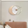Wandklokken woonkamer reliëf creatie Creativiteit klok luxe kunstvlinder decoratie hangend horloges Nordic mode ornament Home Decor