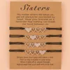 Charm Bracelets Cross-border Sisters Card Bracelet Creative Stainless Steels Heart-shaped Braided