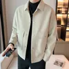 Men's Jackets High Quality Winter Woolen Jacket Men Casual Business Trench Coat All-match Social Men Clothing Streetwear Overcoat S-4XL 231118