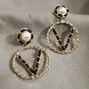 Ohrstecker Koreanischer Luxusschmuck Daxin Fünf V-förmige runde Perlenohrringe Großhandel für Frauen 231120