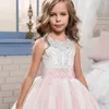 Mädchenkleider Formelle Mädchen Prinzessin Kleid Langes Kleid Mädchen Partykleid Rückenfrei Kinder Mädchen Abschlussball Partykleid Jahr Kinderkleidung für 6-14T 230419