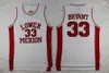 NCAA 2012チームUSAローワーメリオン33ブライアントジャージーカレッジメン高校バスケットボールハイタワードリームレッドホワイトブルーステッチ