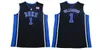 NCAA Duke Blue Devils 1 Zion Williamson Jersey 5 RJ Barrett 2 Cam Reddish University Blu Nero Bianco College Maglie da basket cucite