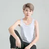 Kvinnors shapers s-6xl bröstbindemedel bomullsväst tank top för tomboy lesbiska kvinnor trans undertröja bröst platta inuti