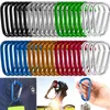 5 PCSCarabiners 20pcs Mini Carabiner Keychain Aluminium Alloy Spring Link Clip Buckle Keychain Climbing Carabiner Outdoor Sports Camping Tool P230420