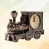 Wall Clocks Kids Alarm Clock Locomotive Train Toys Figure Decorations Novelty Model Steampunk Time Travel