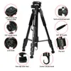 Tripods Walkingway Q222 Portable Camera Tripod Stand Aluminum Travel Tripode Monopod for Pography Video Digital SLR DSLR Camera 230419