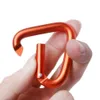 5 PCSCARABINERS NYA utomhus Carabiner Travel Kit Camping Equipment Alloy Aluminium Survival Gear Camp Mountaineering Hook Keychains Carabiner P230420