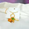 Anhänger-Halsketten, niedliche schöne Tier-Blumen-Vogel-Halskette für Frauen, Modeschmuck-Accessoires