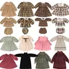 Robes de fille Be O Brand 2023 Hiver Automne Enfants pour Filles Mignon Plaid Imprimer À Manches Longues Princesse Robe Bébé Enfant Coton Vêtements 231118