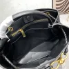 Fashion designer shopping bags Andiamo medium tote bag Women shoulder Woven calf leather crossbody High fallow Quality handbags New