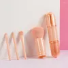 Makeup Brushes 4 In 1 Travel Cosmetic Adjustable Eye Shadow Lip Gloss Convenient Tools With Lady Portable Set Beauty Foundation