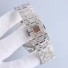 26% KORTING horloge Horloge Handgemaakt Diamanten Heren Automatisch Mechanisch 42 mm Met Diamanten Bezaaid Staal 904L Saffier Dames Zakelijk Polshorloge Montre de Luxe