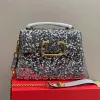 Sac de créateur de mode Vsling Sequin main épaule fourre-tout sac portefeuille porte-carte sac fourre-tout dames un bandoulière shopping fourre-tout dame embrayage designer portefeuille 003 #